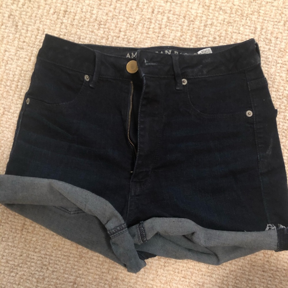 American Eagle high-waisted jean shorts